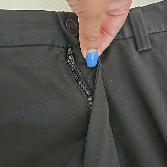 Haggar Men Casual Dress Pants 32×32 Black - Picture 12 of 16